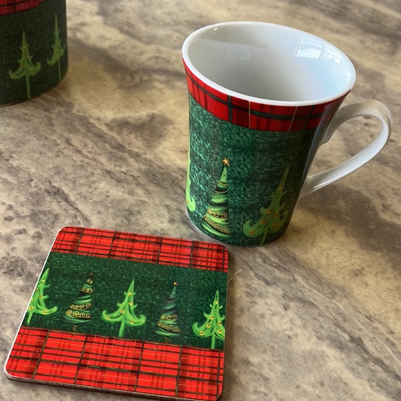 New - X-Mug 🎄mug & coaster in gift box - Picture 3 of 6